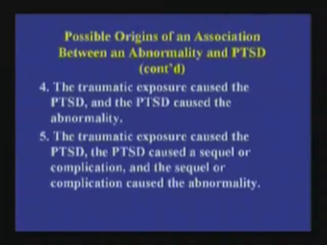 April 11, 2008 - Studies of Identical Twins Discordant for Combat Exposure in Vietnam