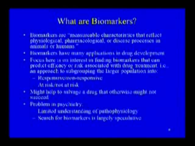 May 14, 2009 - Innovation in Psychiatric Drug Development: An FDA Perspective