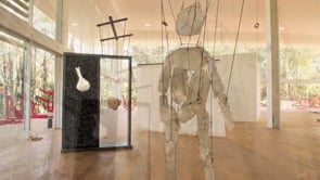 Boneco de cristal e Psicopompo – Pavilhão Inhotim