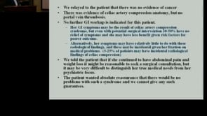 April 12, 2012 - New England Journal of Medicine Clinical Pathological Conference