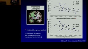 March 15, 2012 - The Neuroscience of Major Depressive Disorder: Focus on Anhedonia