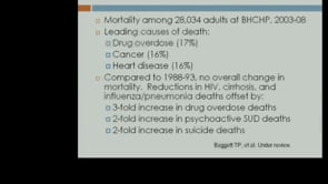 May 3, 2012 - Homeless and Psychotic: Walk Away or Come In?