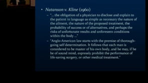 May 17, 2012 - Delusions of Control: Principles & Challenges of Assessing Medical Decision-making Capacity in Psychotic Patients