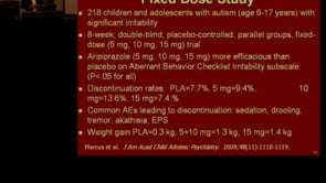 May 10, 2012 - The Diagnosis and Pharmacotherapy of Autism