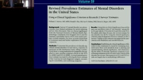 March 22, 2012 - DSM-5 Conceptual Development and Developmental Status