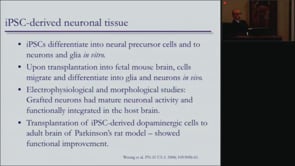 March 14, 2013 - Stem Cells and Chemical Biology: New Avenues to Study Schizophrenia and Bipolar Disorder