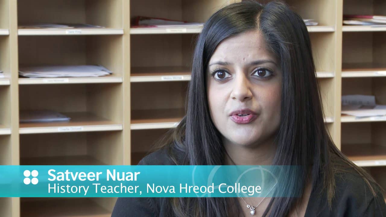 Satveer Nuar, Nova Hreod school talking about Personal development on Vimeo