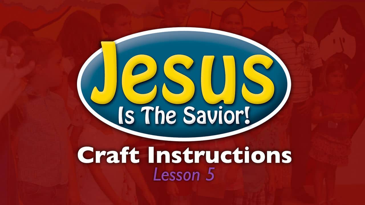 Jesus Is The Savior! - Craft 5 on Vimeo