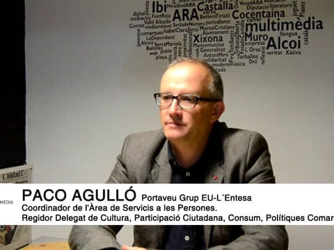 ARA Entrevistem Paco Agulló, portaveu del Grup EU-L´Entesa