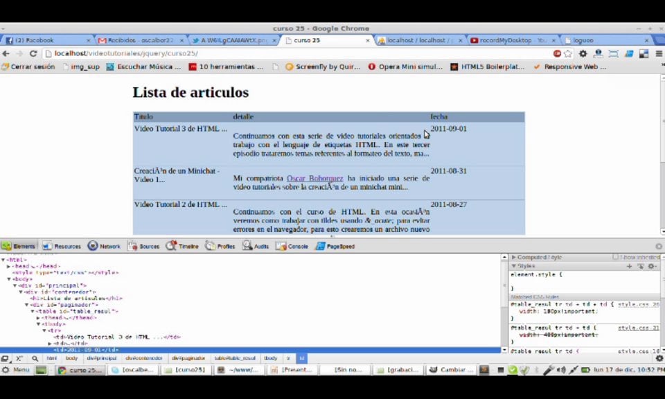 curso jquery video 25 on Vimeo
