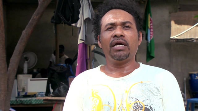 Helping Ego Lemos in Timor Leste