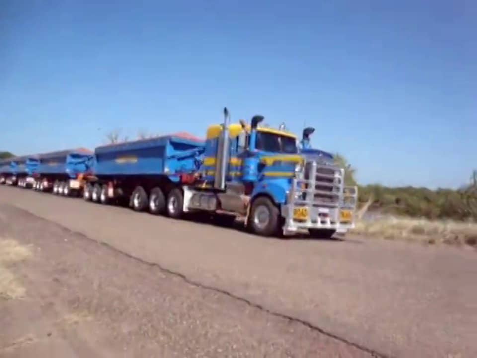 Iron Ore Road Trains Wyndham Western Austraila on Vimeo