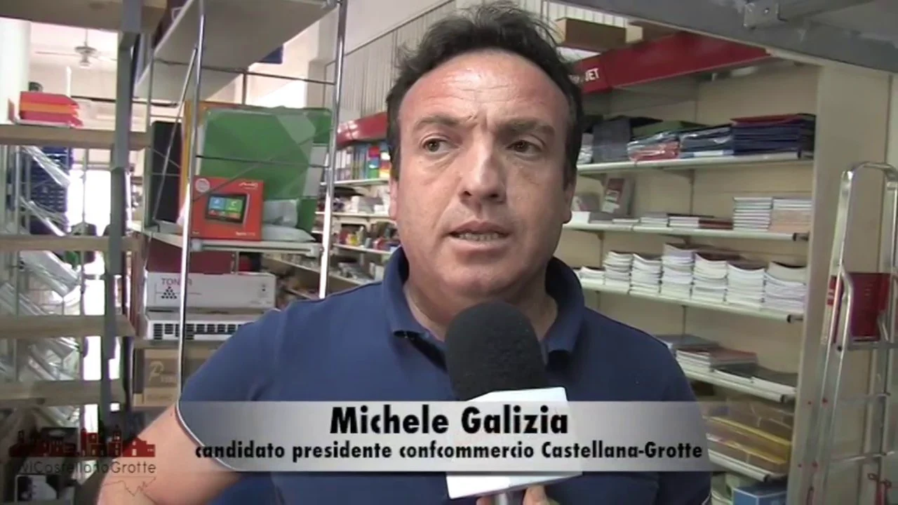 Confcommercio Castellana Grotte candidato Michele Galizia