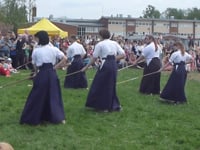 Rhythm Naginata at Hanami 2013 in Helsinki, Finland