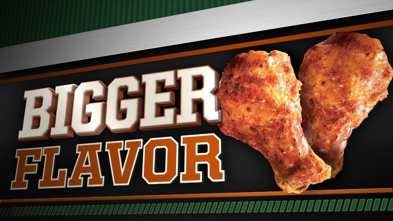 Wingstop Jumbo Wing 'Bigger Flavor' on Vimeo