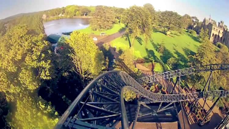 The Smiler Alton Towers World First 14 Loop Rollercoaster