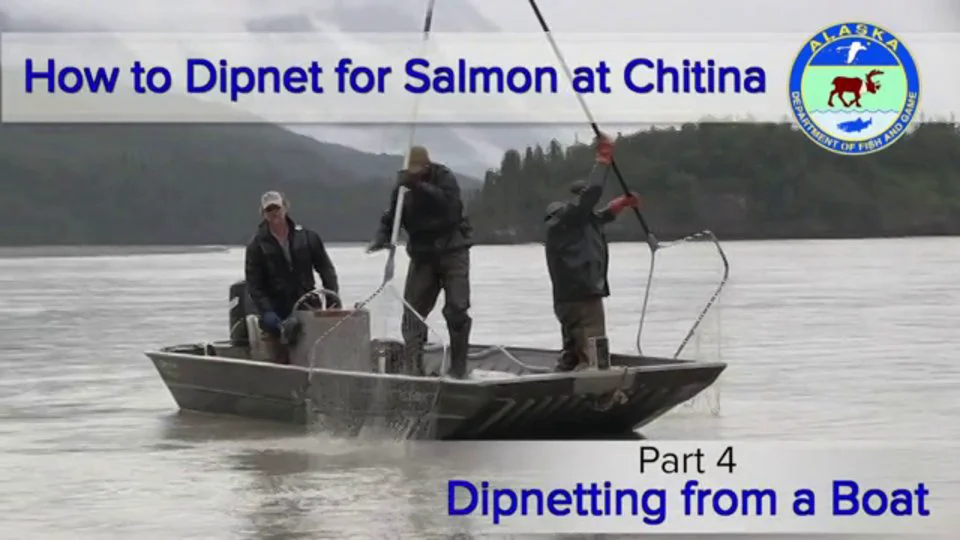 chitina dip net fishing How to Dipnet for Salmon at Chitina: Part 4 Dipnetting from a Boat