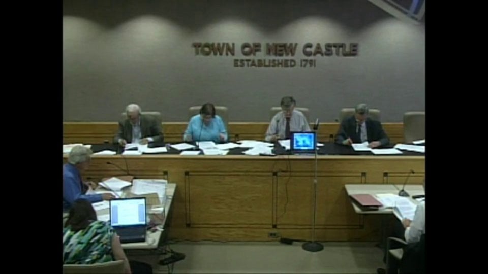 test Town of New Castle Planning Board Meeting 5/21/13 on Vimeo