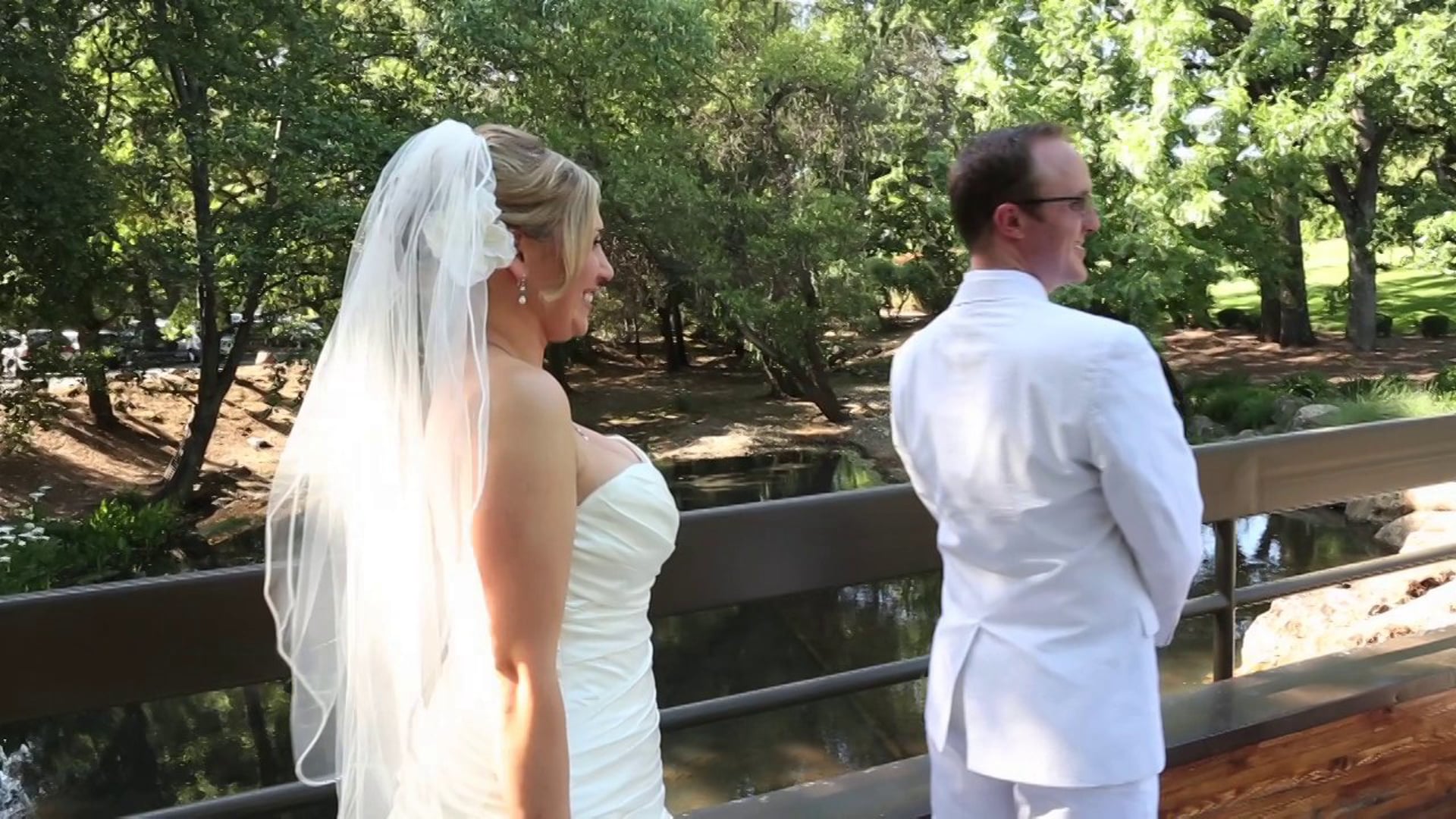 Wes and Kristy have an Excel-lent and Power-fully beautiful wedding.