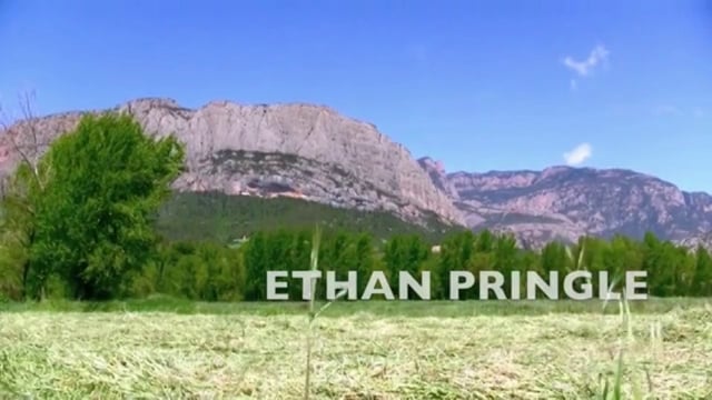 Ethan Pringle climbs Maroncita ext. 8c+