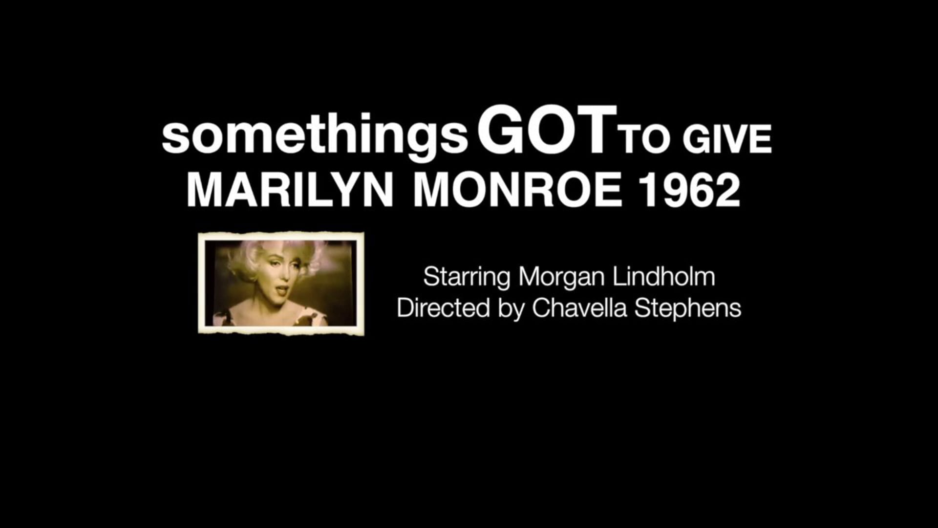 "Remake" Tribute to Marilyn Monroe 1962