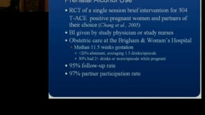 February 16, 2012 - Prenatal Alcohol Use: Identification and Intervention