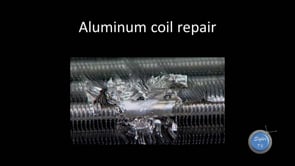 Aluminum Coil Repair