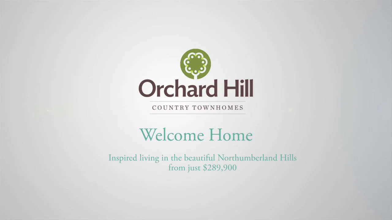 Orchard Hill Homes Northumberland Hills, Ontario on Vimeo