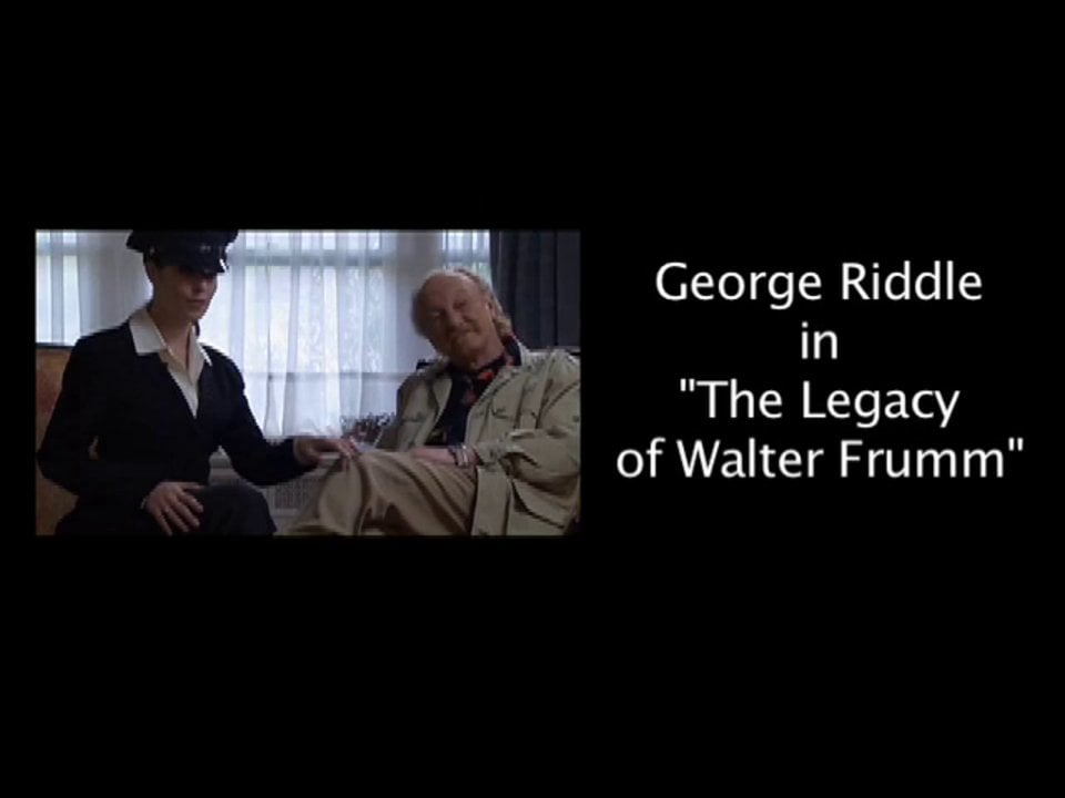 George Riddle in 
