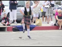 Highland Dancers-Sword Dance CCBCC Car Show 2012