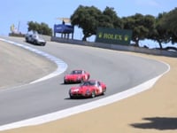 Vintage Ferraris, Ferrari class at the Monterey Motorsports Reunion 2011 ©Redd 2011