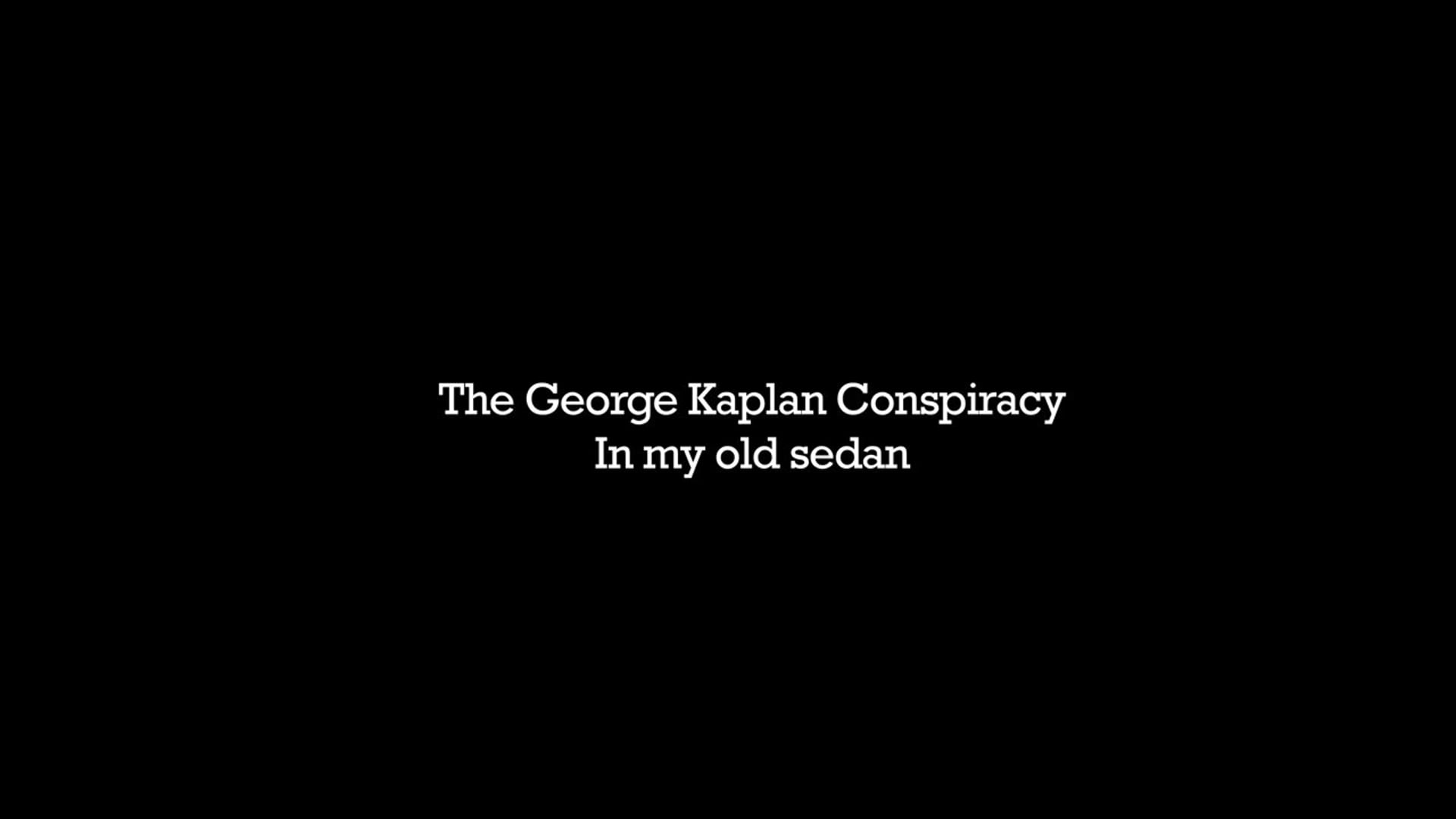 The George Kaplan Conspiracy in my old Sedan