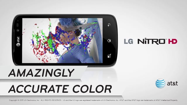 LG Nitro - Amazingly Accurate Color