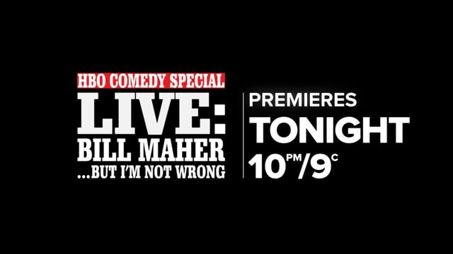 BILL MAHER HBO PROMO