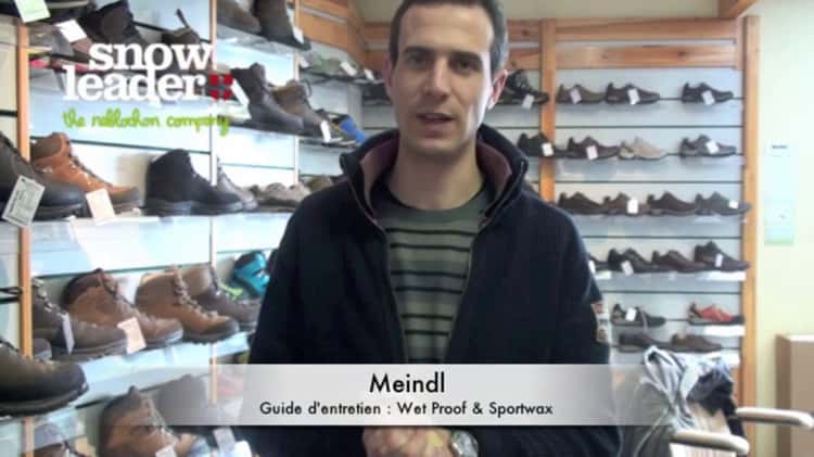 Entretien shop chaussure meindl