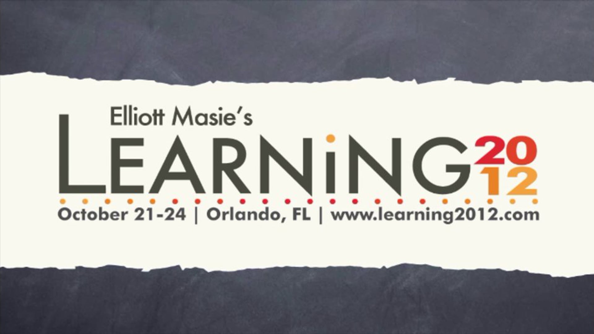 General Colin Powell: Growing Up @ Elliott Masie's Learning 2012