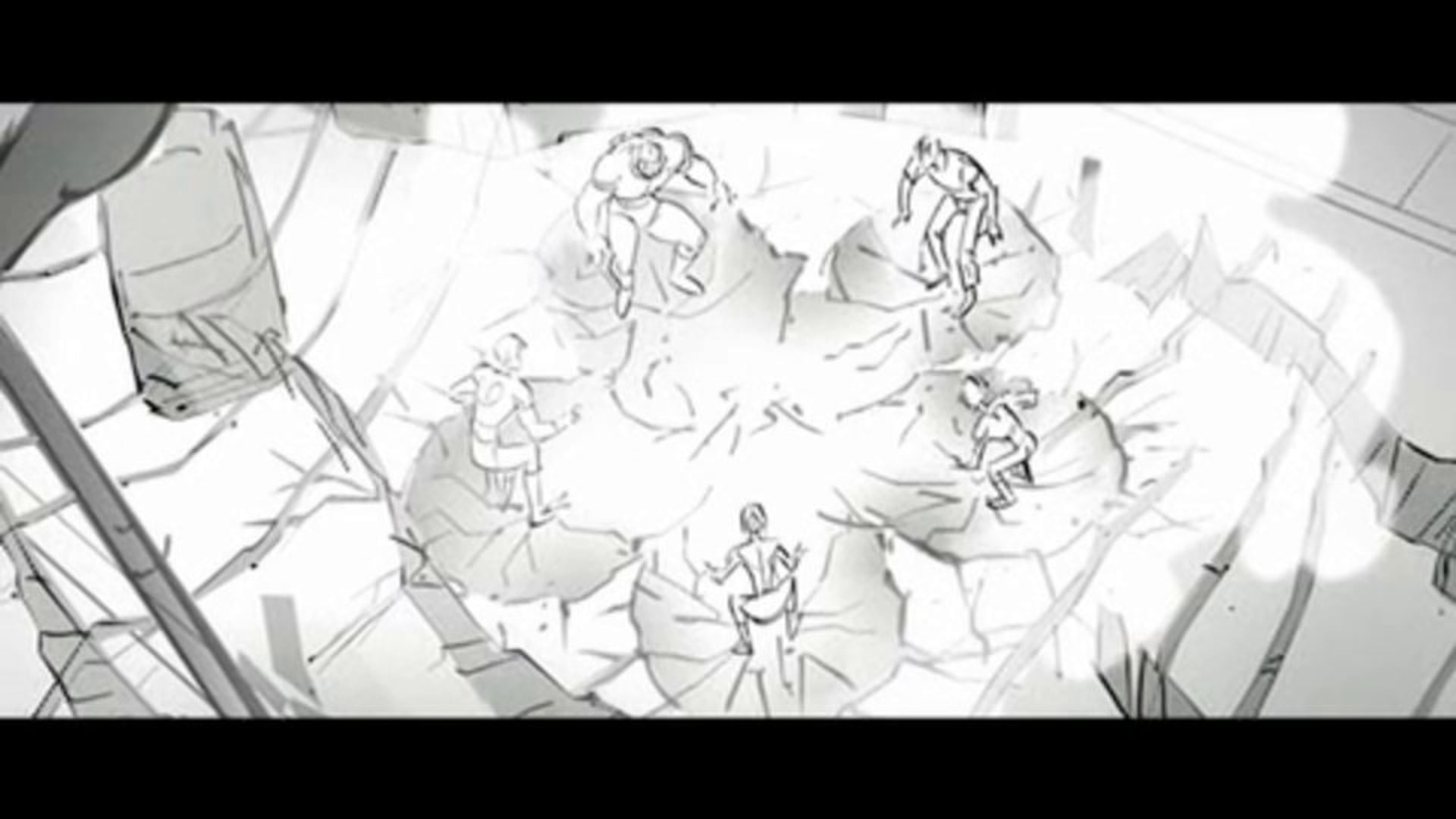 Gatchaman - Dakota Hotel fight