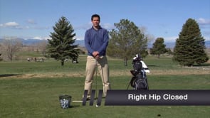 Right Hip Closed - Backswing Sway Training