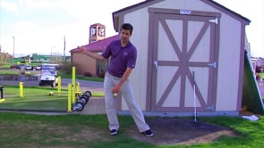 Head Backswing Awareness - Wall Outside Right Ear