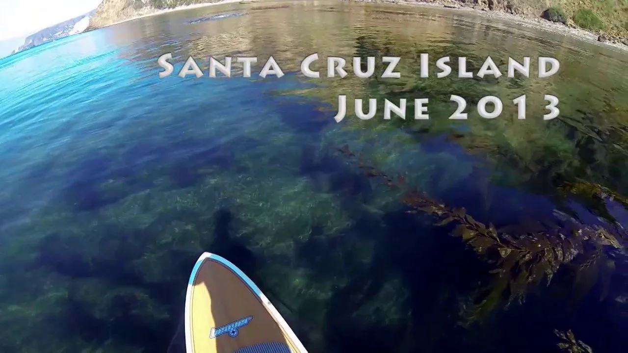 Surfing Santa Cruz Island