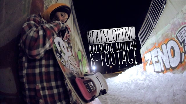 Periscoping – Rachida Aoulad B-footage from Postland Theory