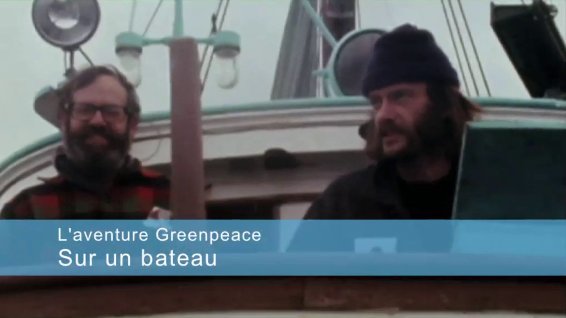 Greenpeace - Sur un bateau