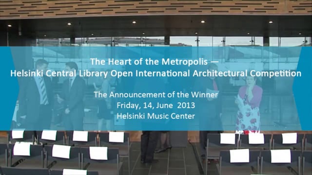 Helsinki Central Library Competition Announcement Event
