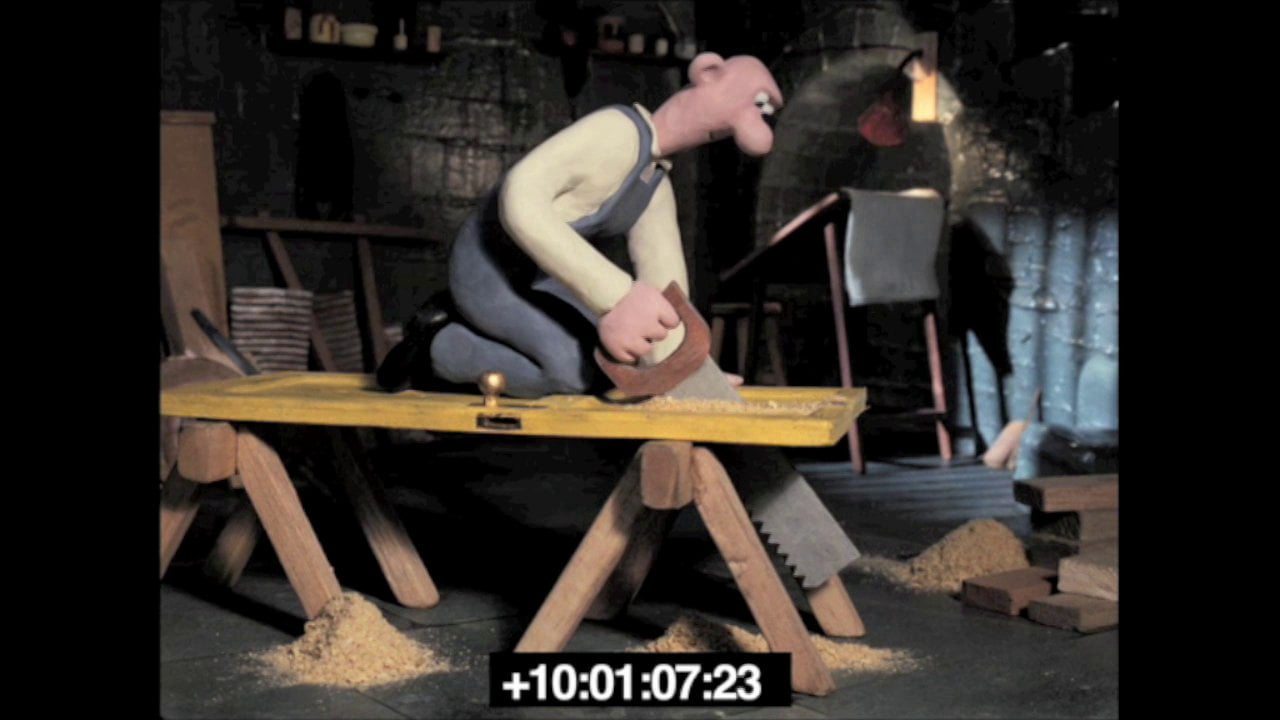 Wallace and Gromit (A Grand Day Out Rocket Building Scene) Rescore