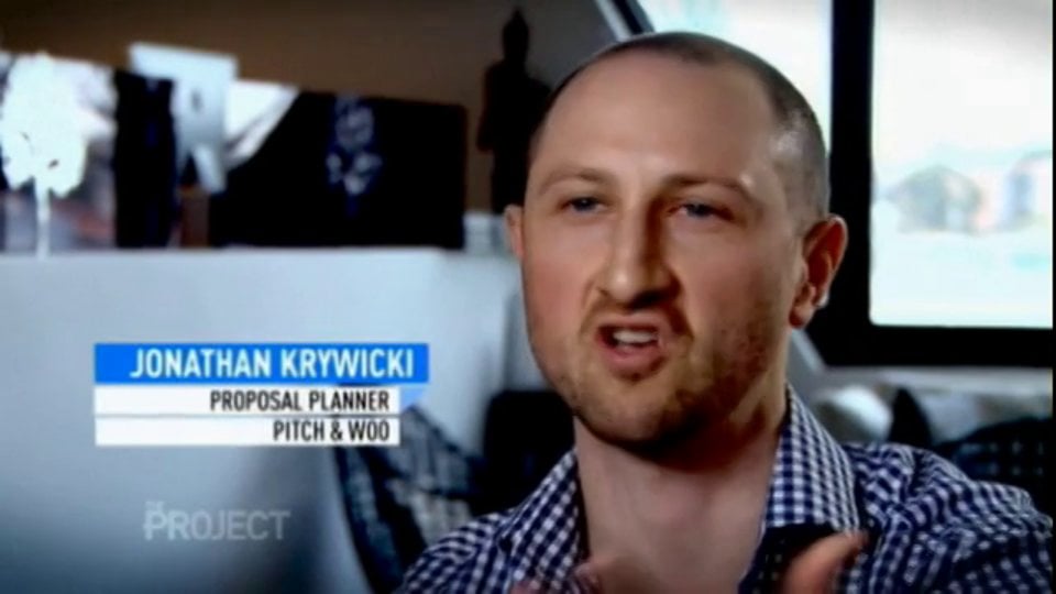 Pitch & Woo on channel 10s The Project on Vimeo