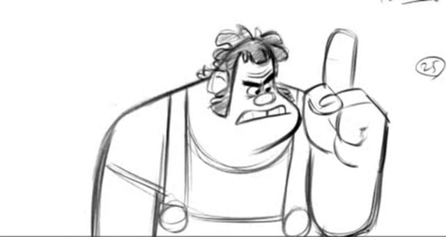 Ralph Rough Pencil Test to Wreck-It Ralph (2012) by Jin Kim in Animation on  Vimeo