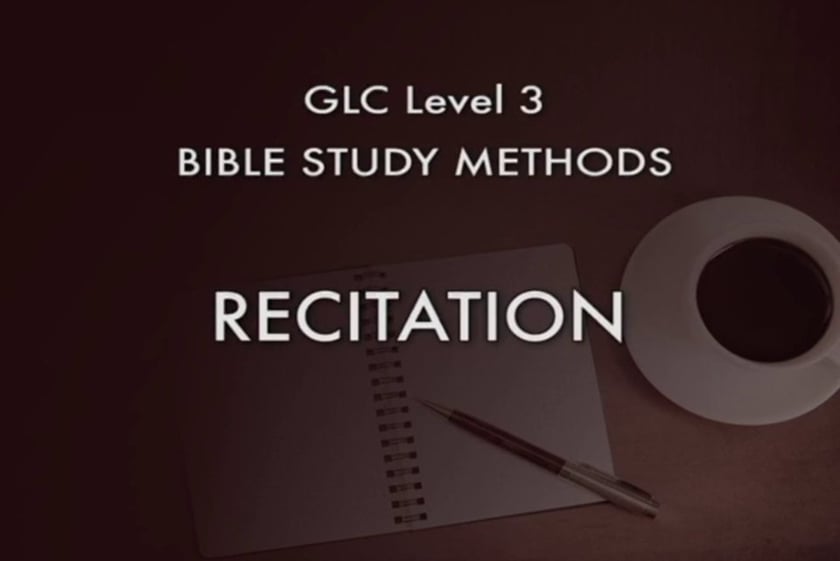 Bible Study Methods 1 – GLC