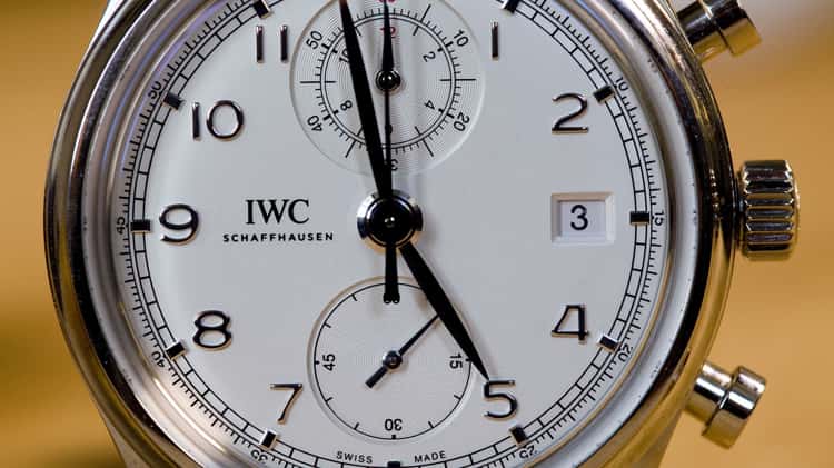 Iwc portuguese chronograph clearance classic