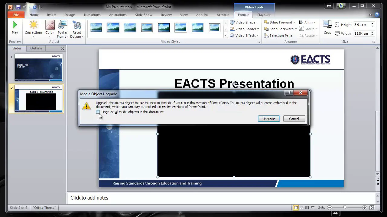Faculty - How to make a ppt presentation for EACTS on Vimeo
