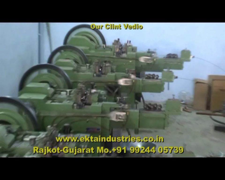 wire nail machine,Ekta Industries Rajkot on Vimeo